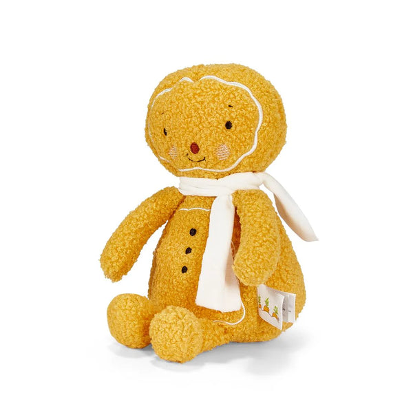 Side view of Gingerbread Stuffed Animal