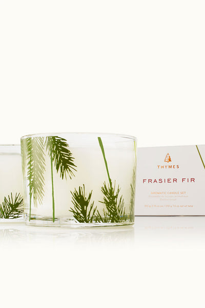Thymes Frasier Fir Poured Pine Needle Candle