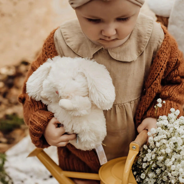 Rutabaga Bunny Stuffed Animal with Toddler