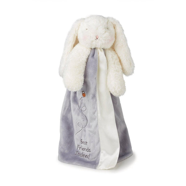 Cream & Gray Bunny Baby Buddy Blanket