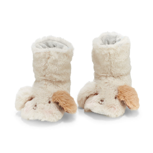 Skipit Pup Faux Fur Baby Booties