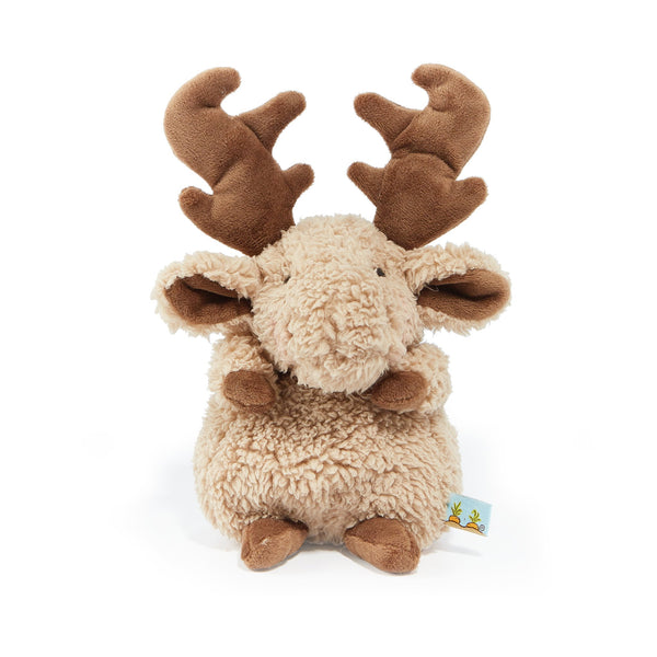 Close Up View Wee Bruce the Moose Camp Cricket Stuffed Animal