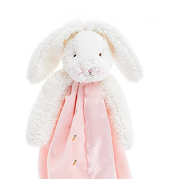 Close Up ~ Bunnies by the Bay's Pink Blossom Bunny Buddy Blanket Baby Shower Gift