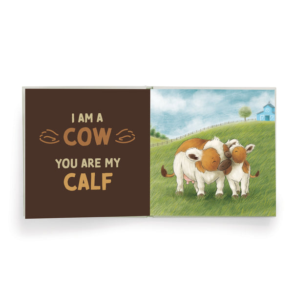 Cow & Calf Page View of Bunnies by the Bay You Are My Baby Children's Board Book