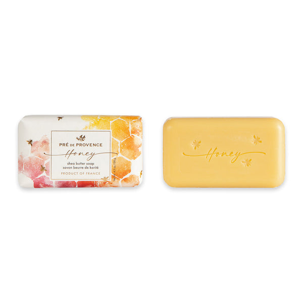 Wrapped & Unwrapped Pre de Provence Honey Shea Butter Bar Soap