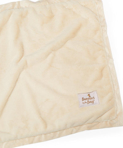 Bunnies by the Bay Cuddle Me Nibble Cream Faux Fur Baby Blanket