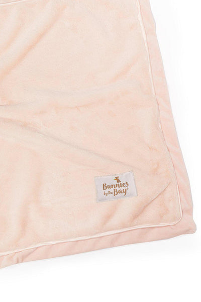 Bunnies by the Bay Big Pink Faux Fur Luxurious Throw Blanket