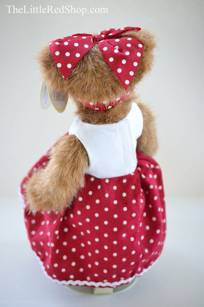 Back view Of Kennedy the Bear's Summer Dress