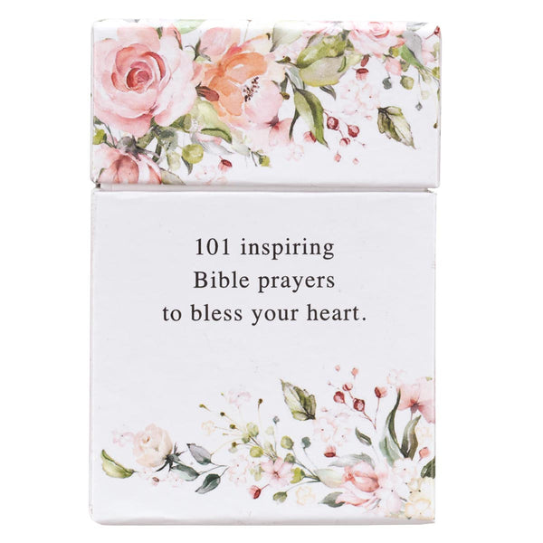 Back Cover Floral Prayer Card Box