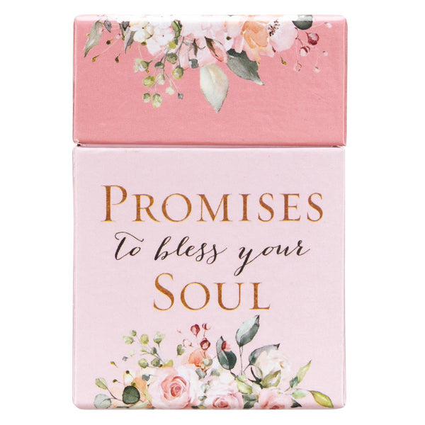 Promises to Bless Pink Floral Card Box