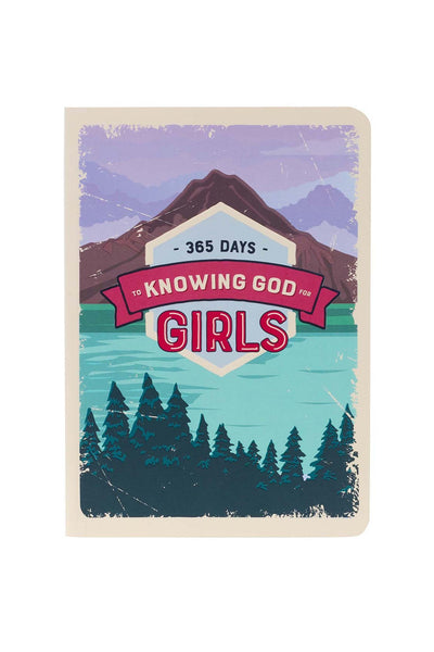 365 Days Knowing God for Girls Paperback Devotional
