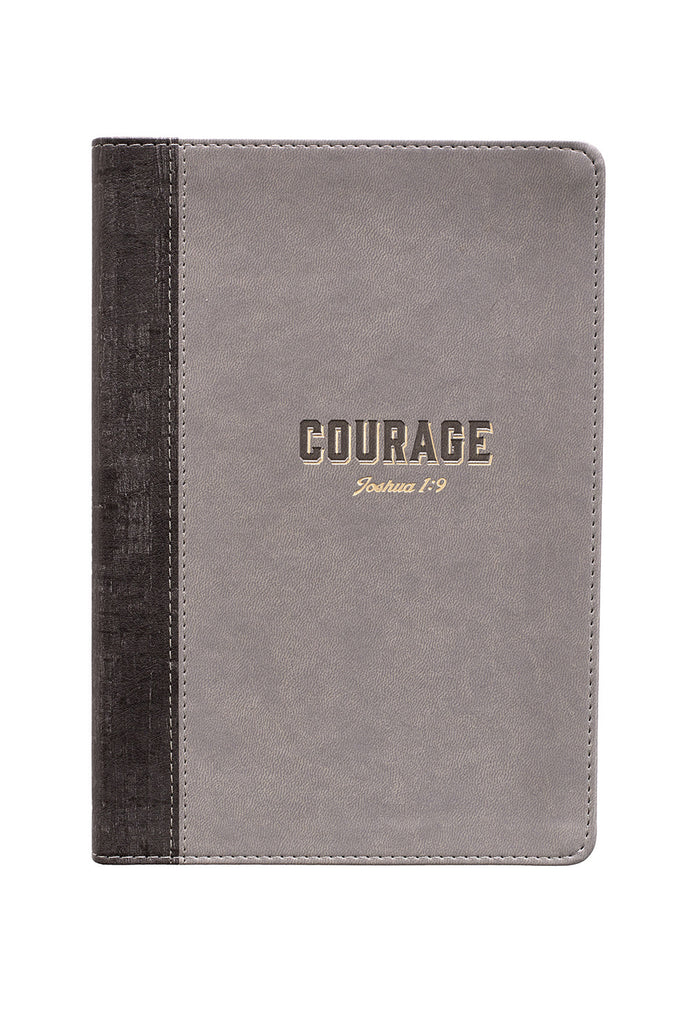 Christian Art Publishers Gray Courage Journal for guys