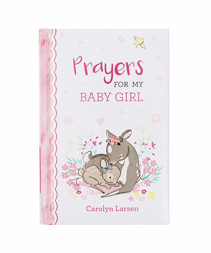 Prayer Book Cover with Mama & Baby Deer