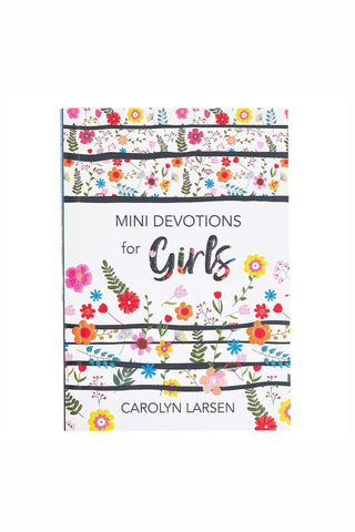 Bright Floral Mini Devotional for Girls