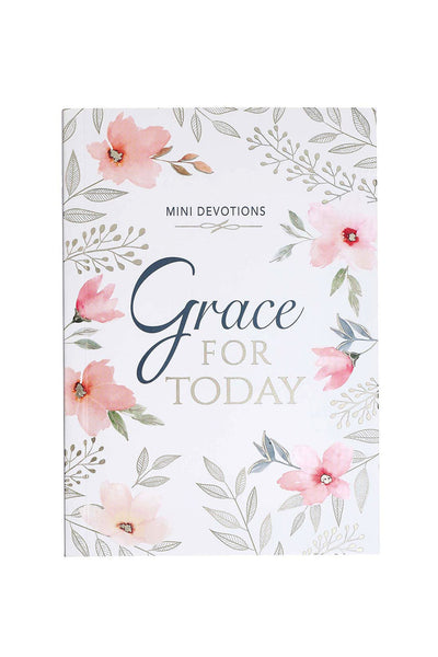 Grace for Today Devotional with Pink Floral Cover