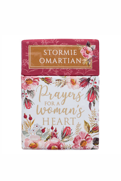 Maroon Floral Blessing Card Set for Women