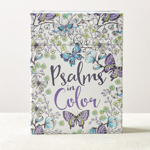 Psalms in Color Boxed Cards