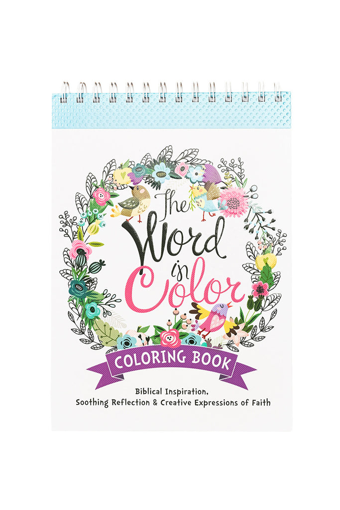 The Word in Color Wirebound Coloring Book