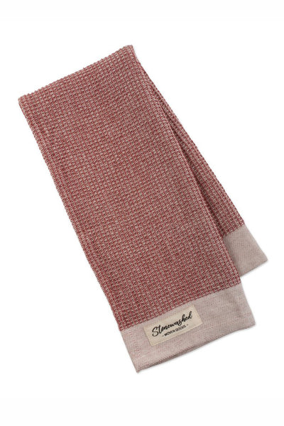 DII Marsala Stone Washed Waffle Dishtowel