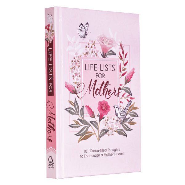 Side view Pink Floral Hardback Book Cover