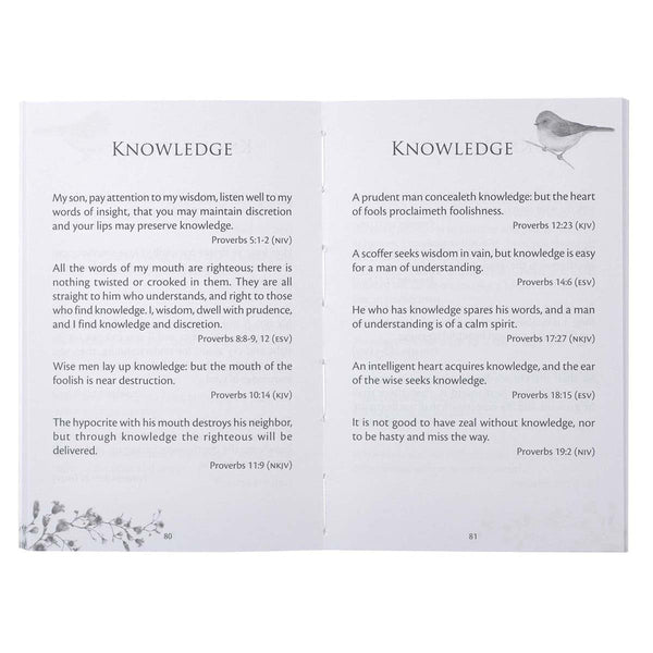 Sample Devotional Page on Knowledge