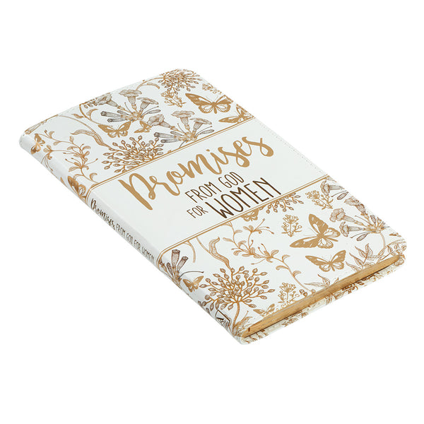 Promises Devotional Gold Ivory Cover