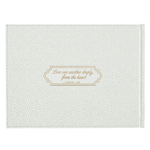 Mr. & Mrs. Wedding Guest Book ~ Back Cover