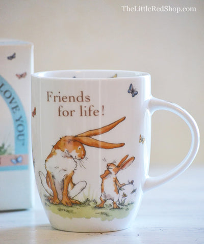 Guess How Much I Love You Friends for Life Porcelain Bunny Mug