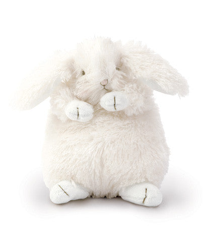 Bunnies by the Bay's Fluffy White Ittybit Bunny Rabbit Stuffed Animal Baby Gift