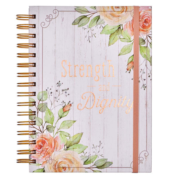 Journal with Peach Rose Cover