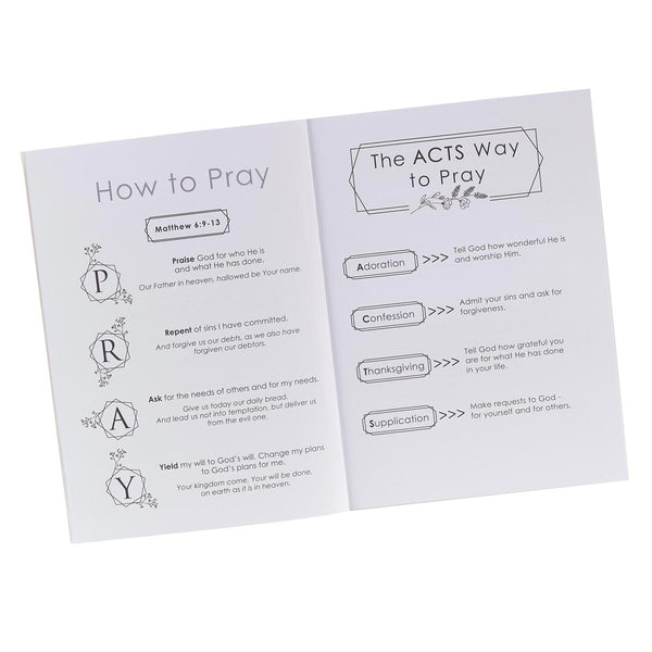 Page samples including How to Pray 