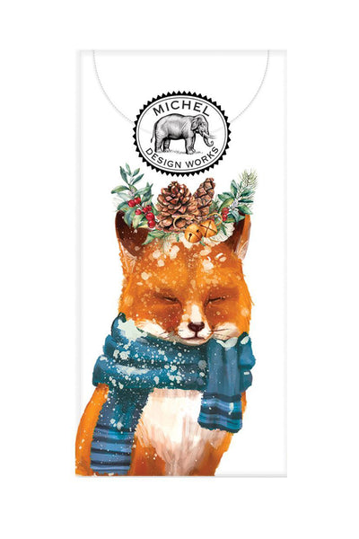 Michel Design Works Fox Christmas Party Pocket Tissues