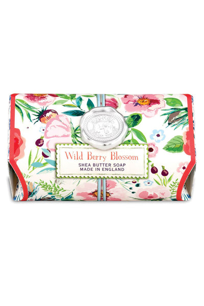 Michel Design Works Wild Berry Blossom Large Bar Shea Butter Soap
