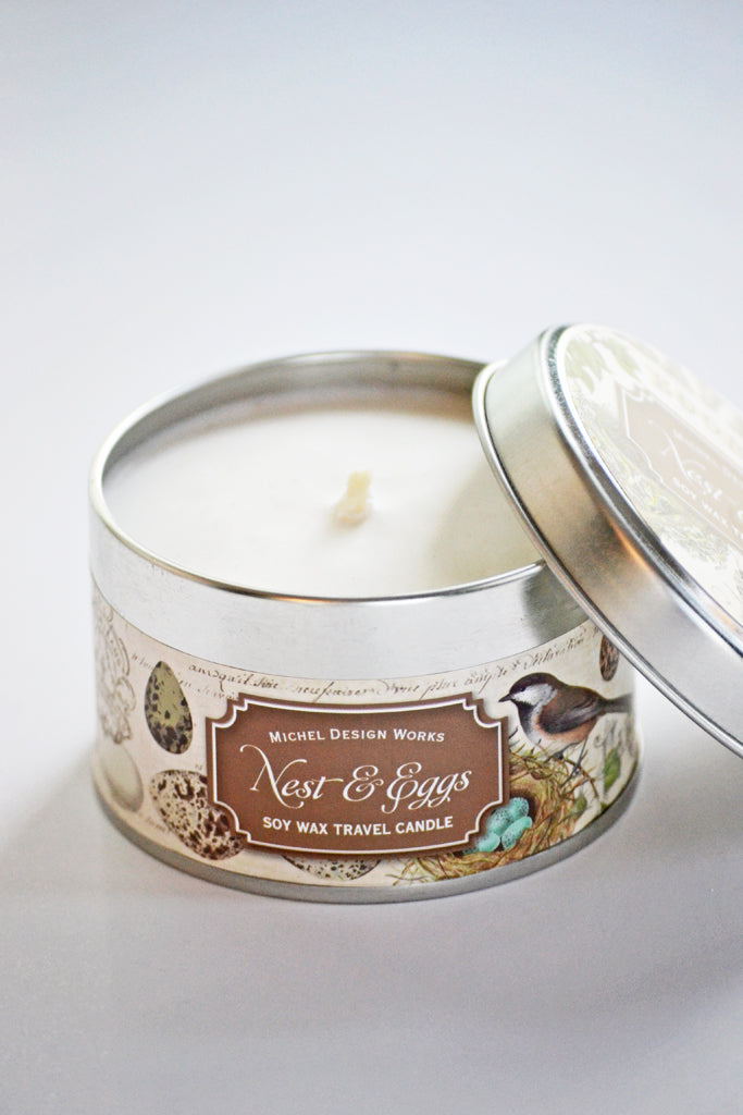 Nest & Eggs Soy Wax Travel Candle