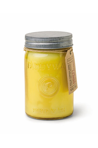 Paddywax Fresh Meyer Lemon 9.5 oz Soy Wax Relish Jar Candle