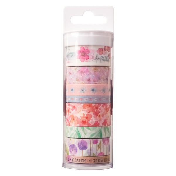 Blossoms of Blessing Washi Tape ~ 8 Roll Set alt View