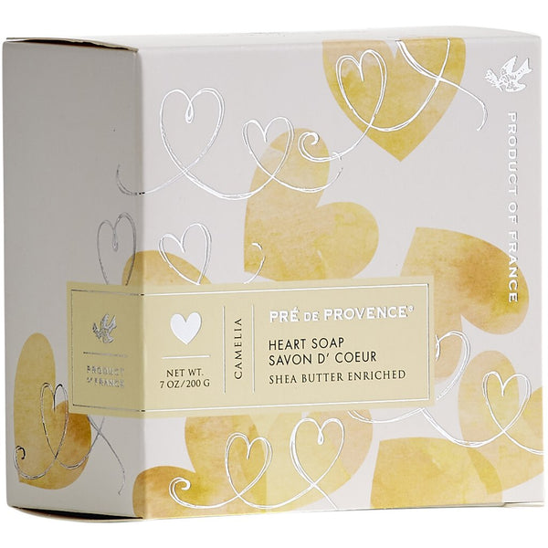 French Soap Box with Yellow Hearts