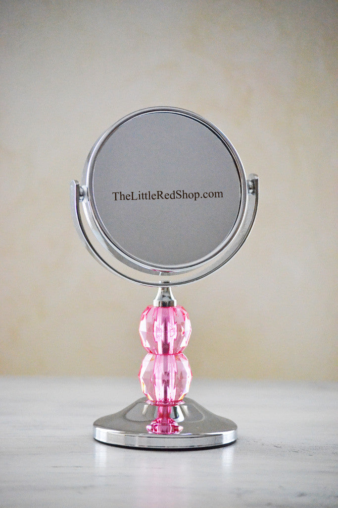 Mini Fuchsia Gem 3x Mirror