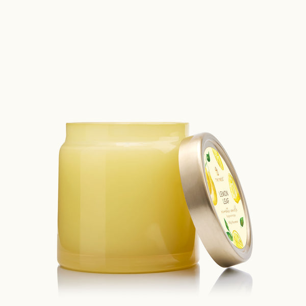 Thymes Lemon Leaf Statement Poured Candle
