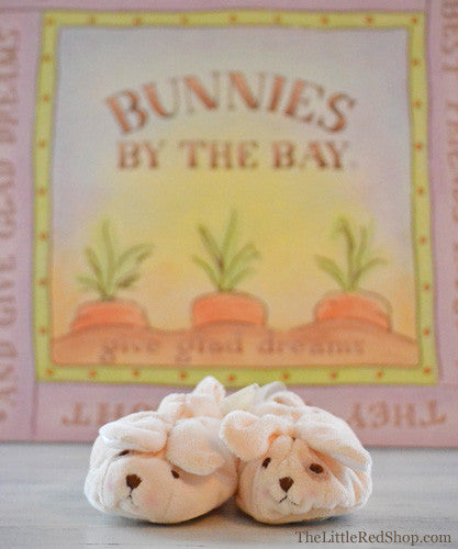Bunnies by the Bay's Skipit Puppy Dog Baby Bootie Slippers